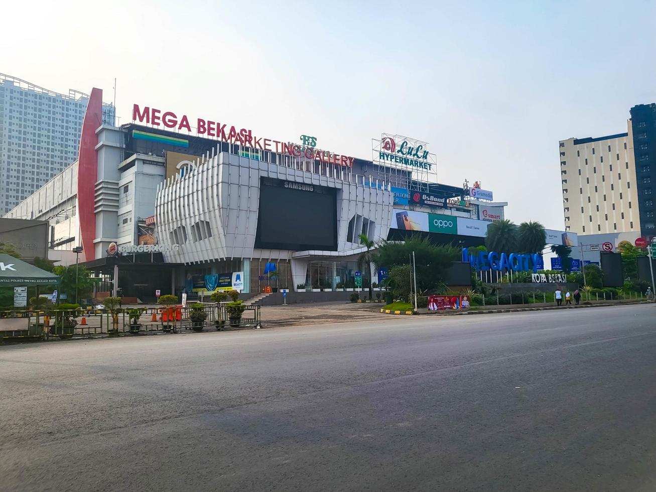 Bekasi, Indonesia - March,12 2023 Mega Bekasi Mall is one of the malls located in the center of Bekasi photo