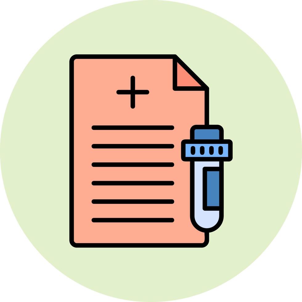 Test Report Vector Icon