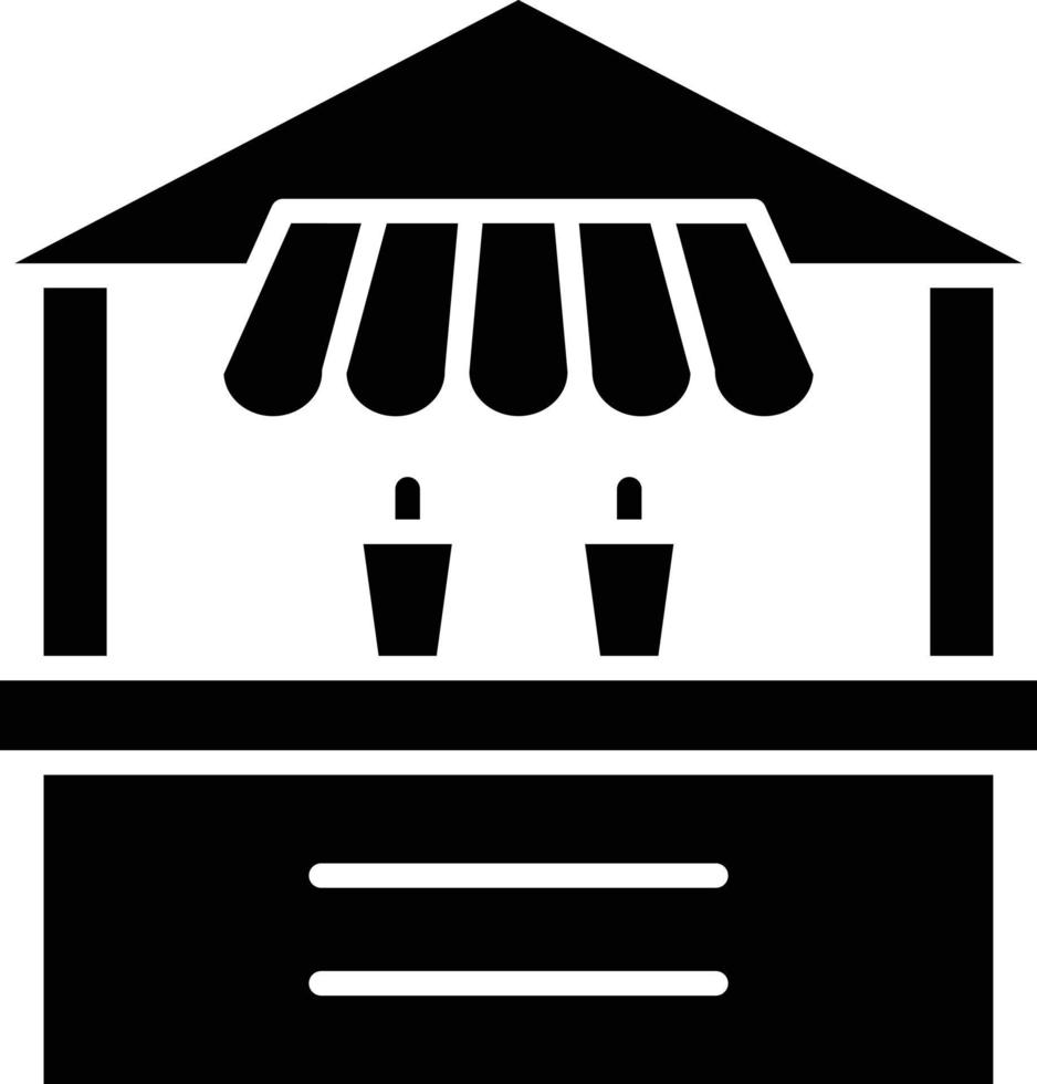 Vector Design Beverage Stall Icon Style
