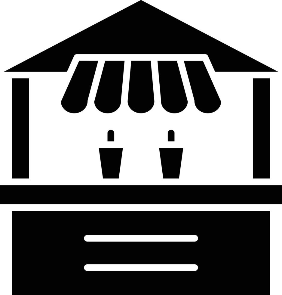 Vector Design Beverage Stall Icon Style