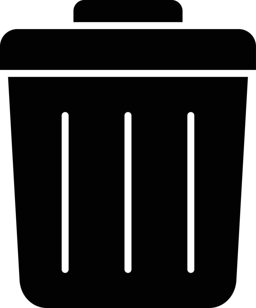 Vector Design Trash Bin Icon Style
