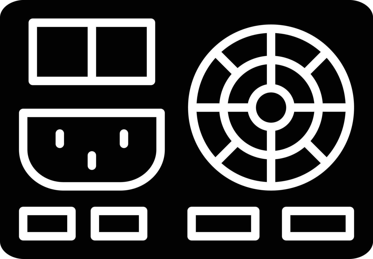 Vector Design Power Supply Icon Style