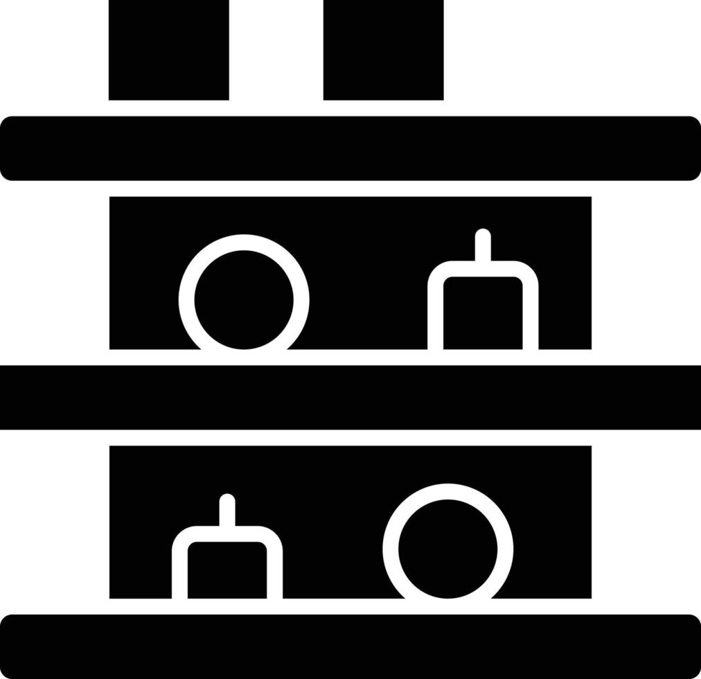 Vector Design Shelves Icon Style
