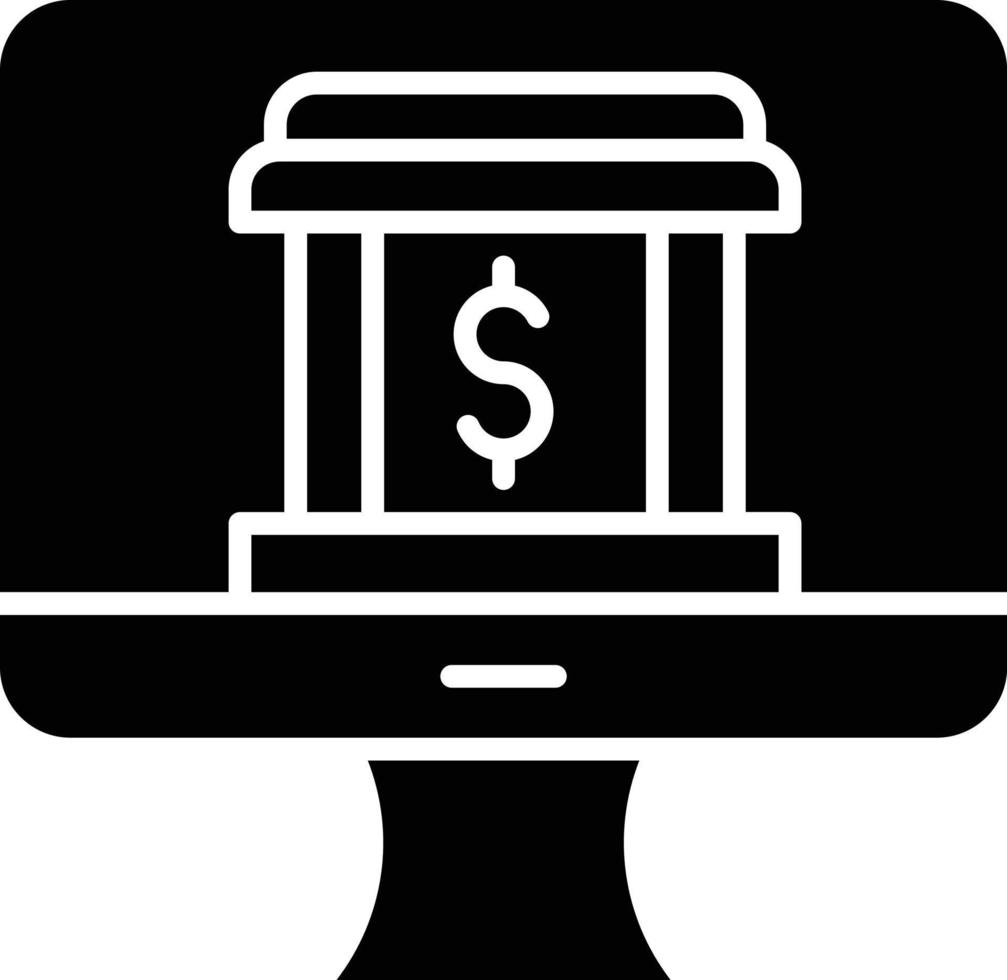 Vector Design Online Banking Icon Style