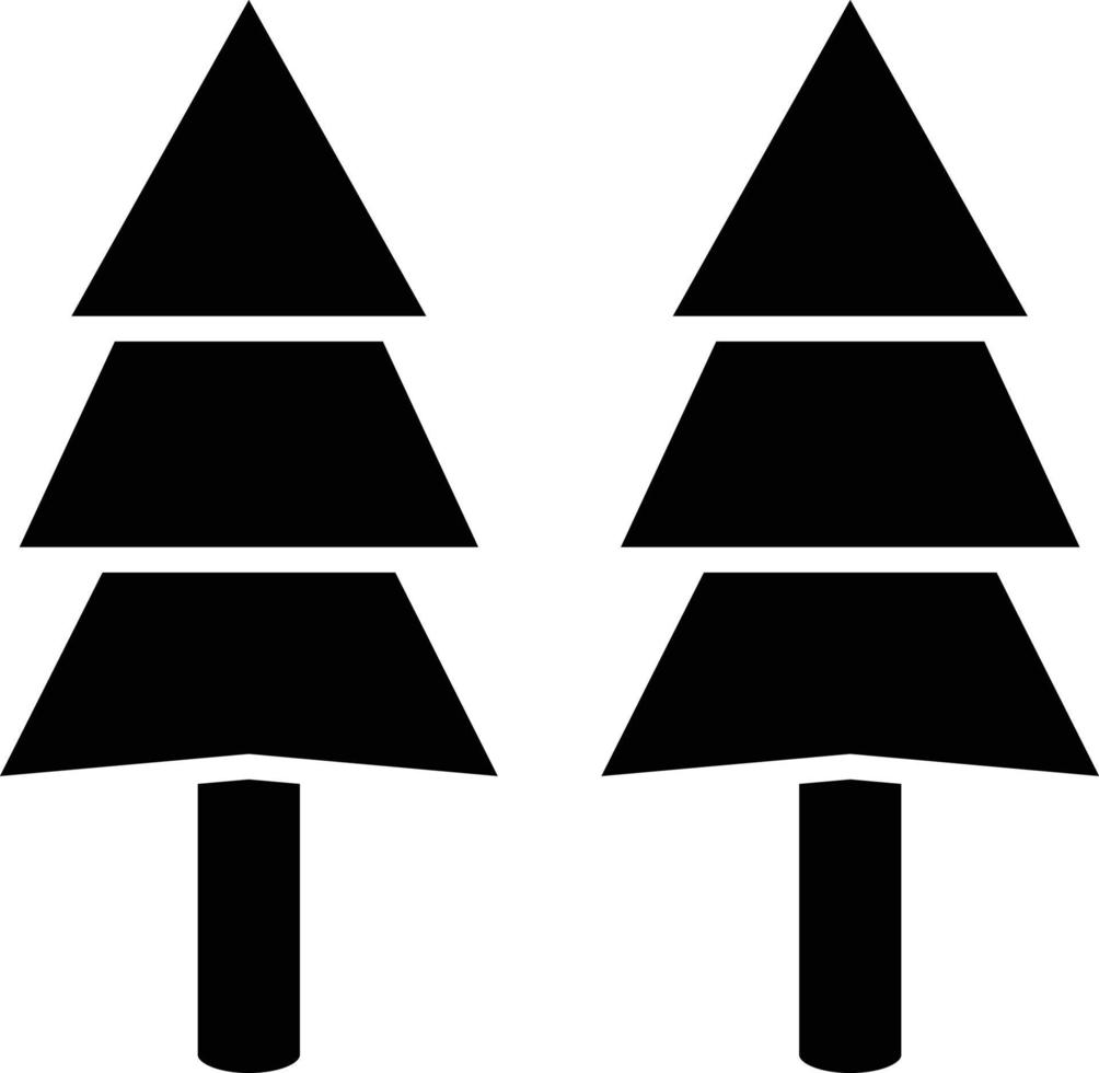 Vector Design Pine Tree Icon Style