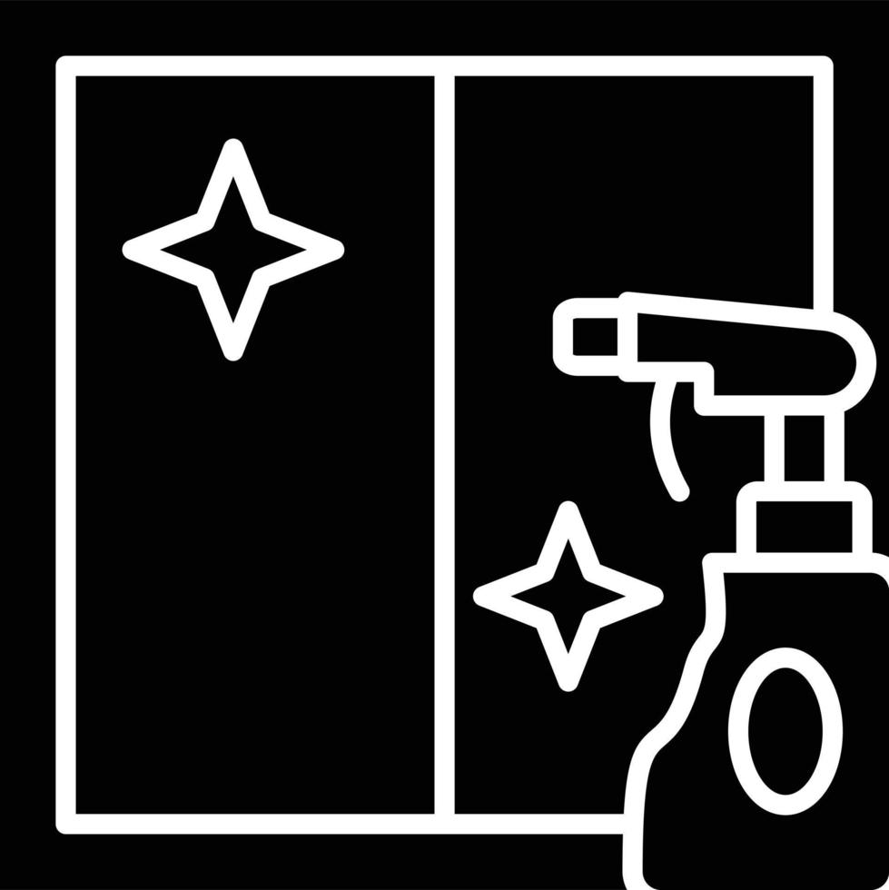 Vector Design Cleaning Window Icon Style