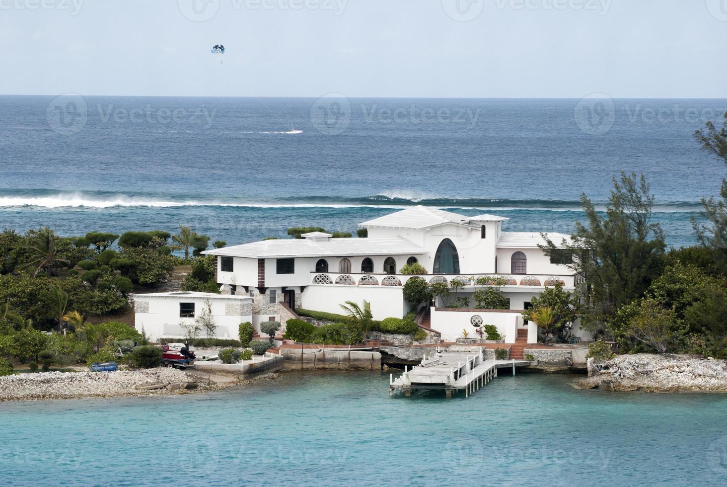 bahamas paraíso isla residencial casa foto