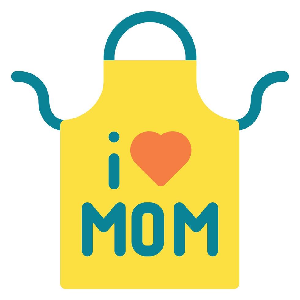apron mom love icon for download 22330744 Vector Art at Vecteezy