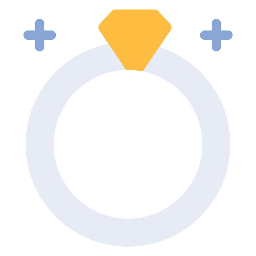 ring earring icon vector