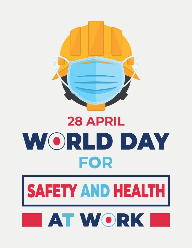 World Day for Safety and Health at Work Essential T-Shirt vector