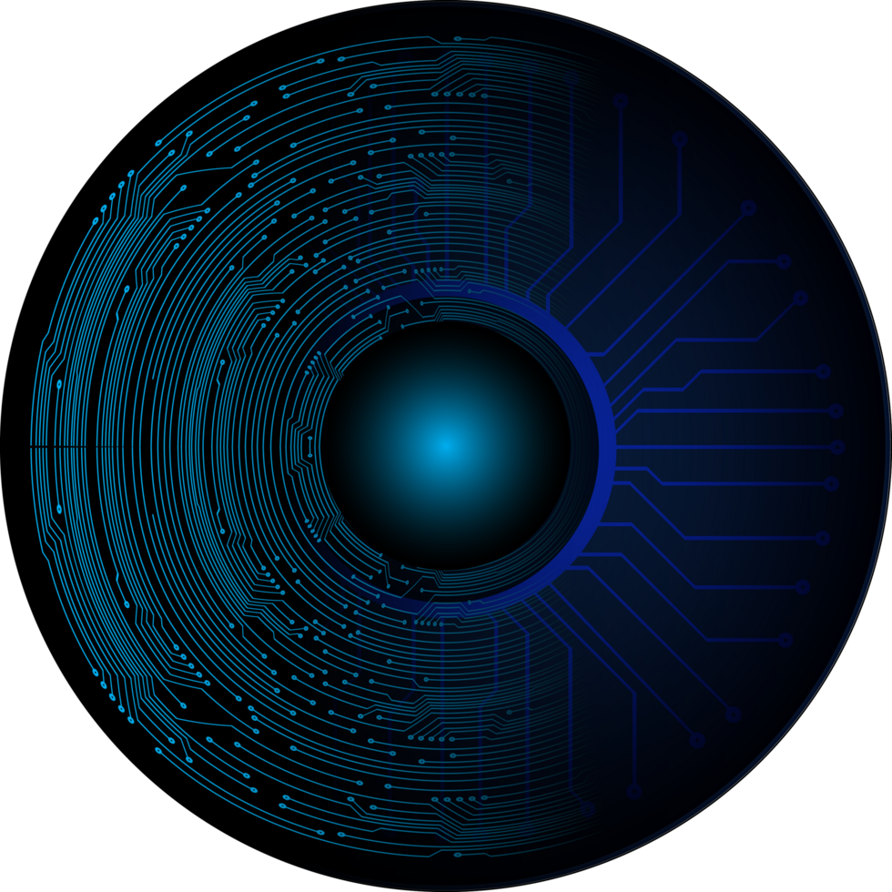 modern technologie oog uitsnijden png