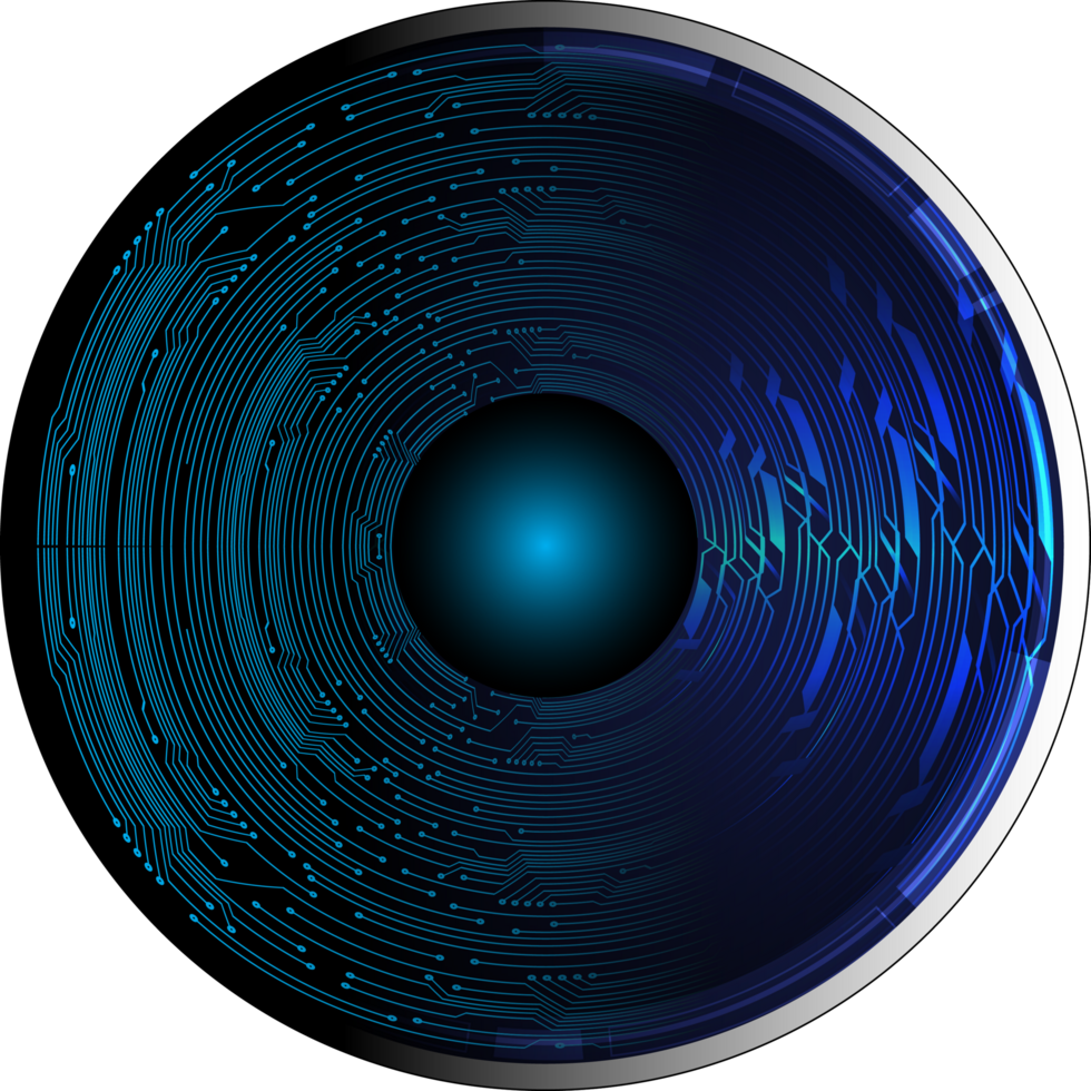 Augenausschnitt der modernen Technologie png
