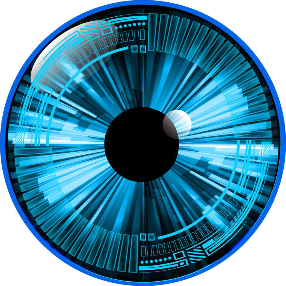 Modern Technology Eye Crop-out png