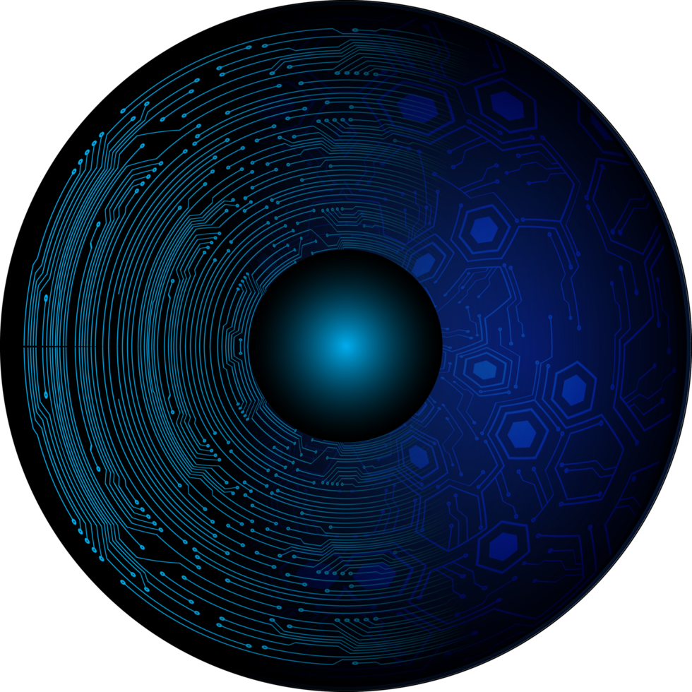 Augenausschnitt der modernen Technologie png