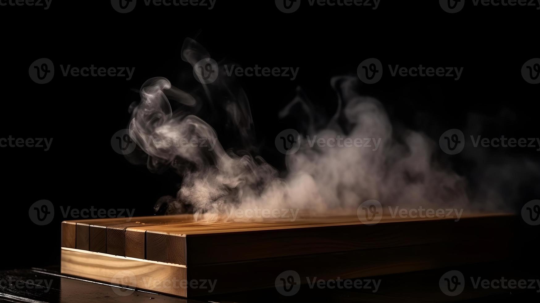 de madera tablón podio oscuro fumar antecedentes foto
