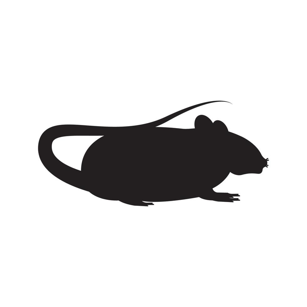 ratón animal símbolo sencillo icono, ilustración diseño modelo vector