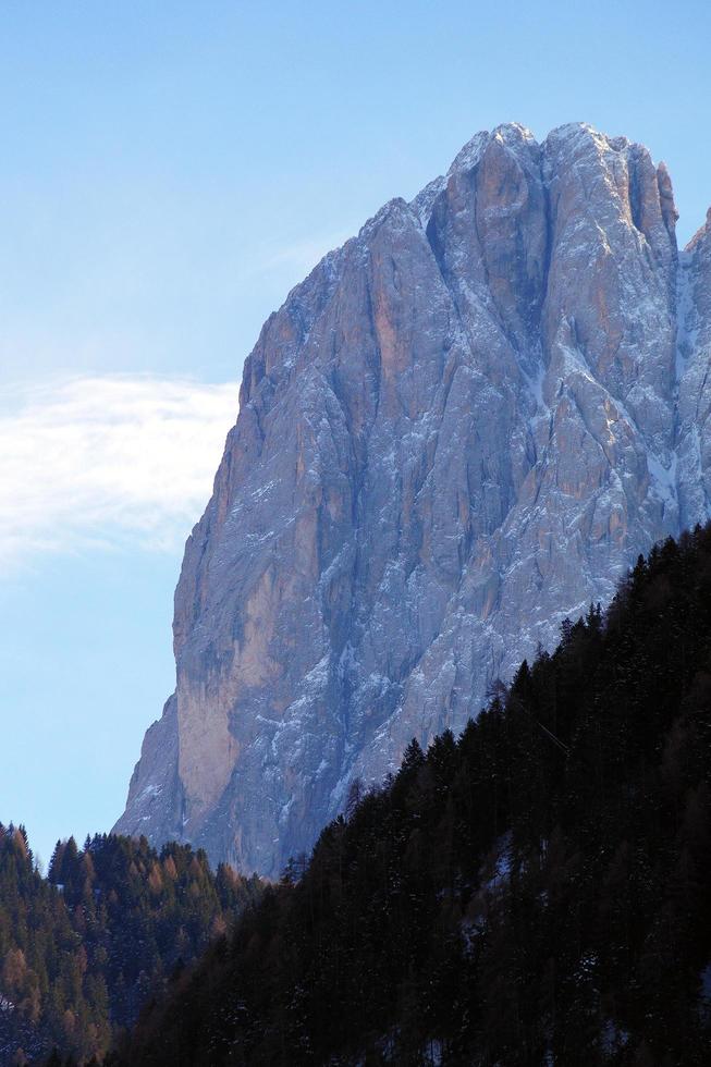 Langkofel, sassolungo en el italiano dolomitas foto