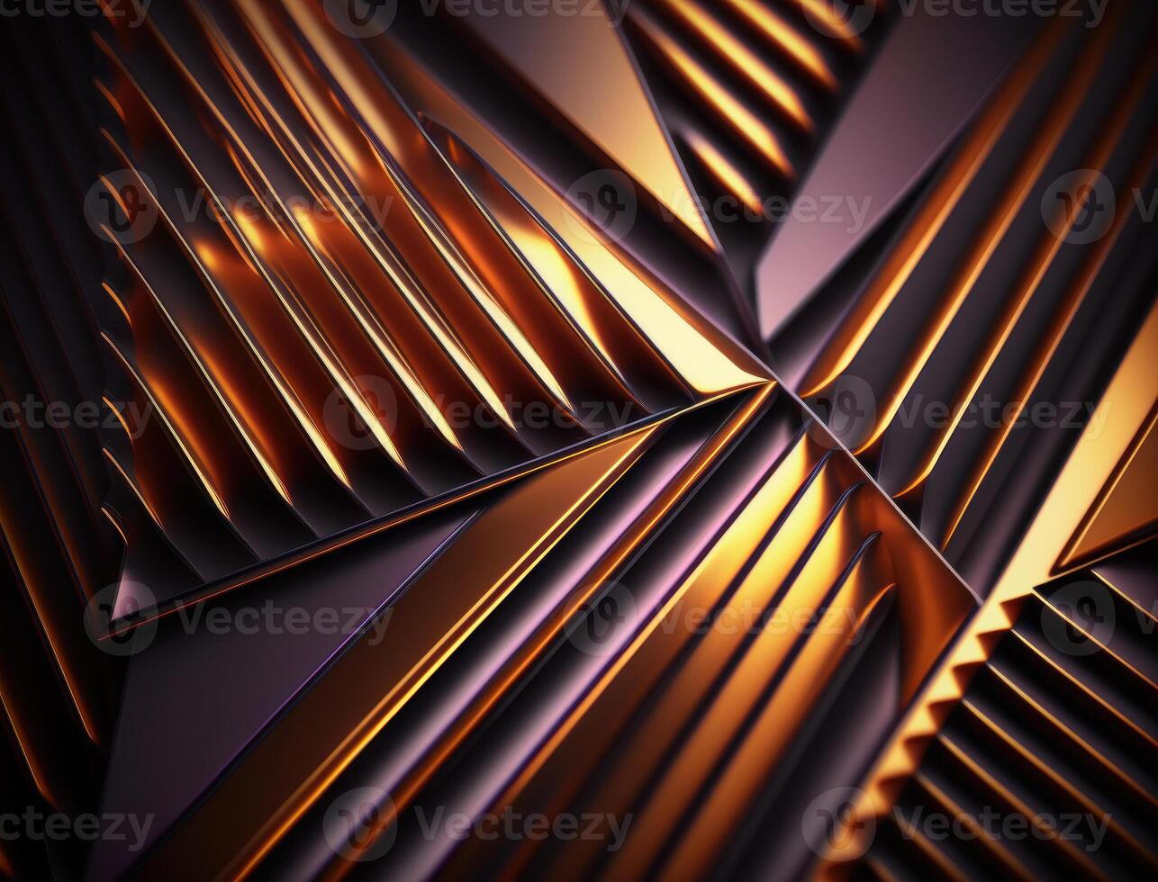 Modern technology abstract texture with diagonal metallic lines created with technology photo