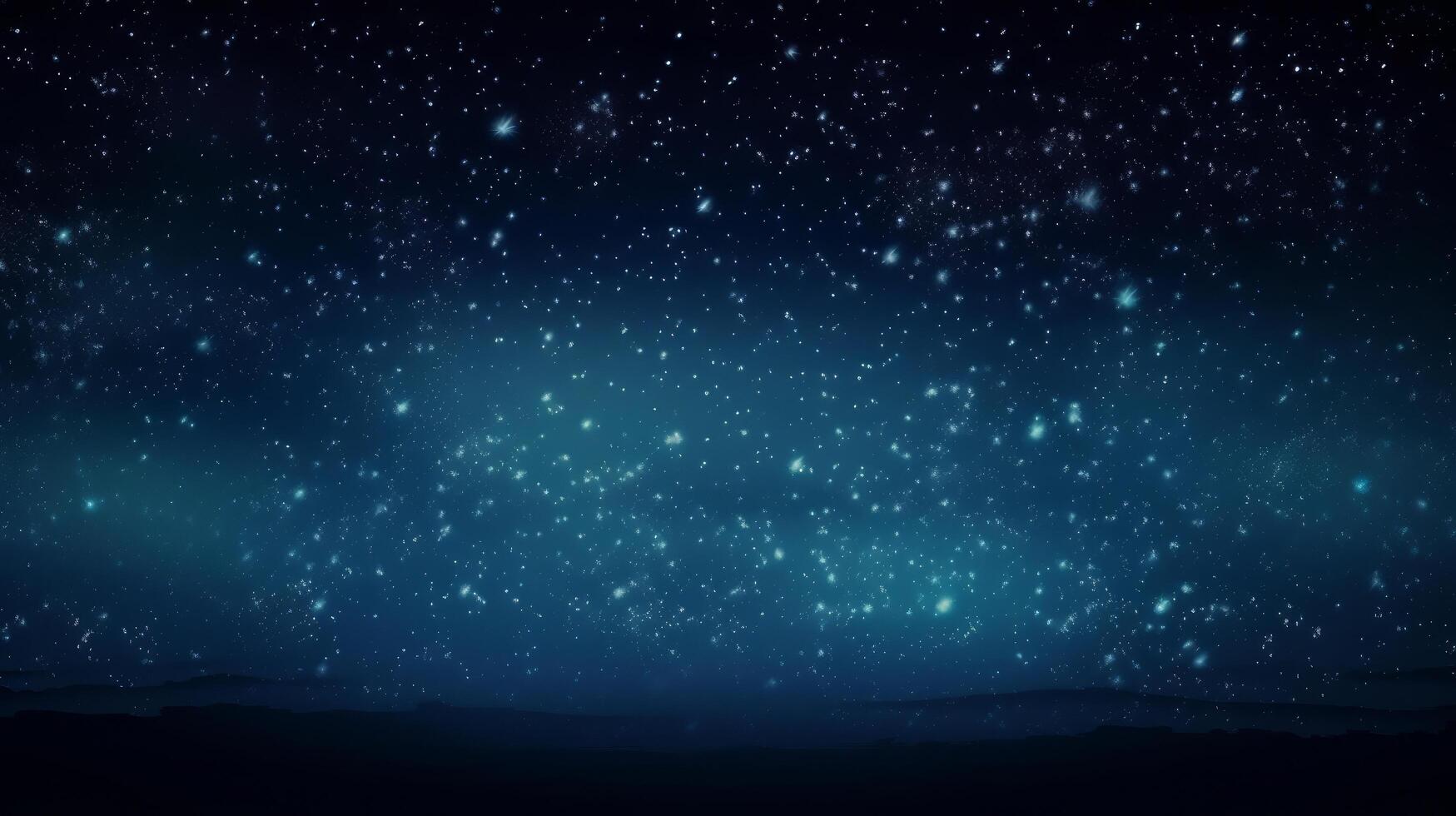 Night sky with stars. Illustration photo