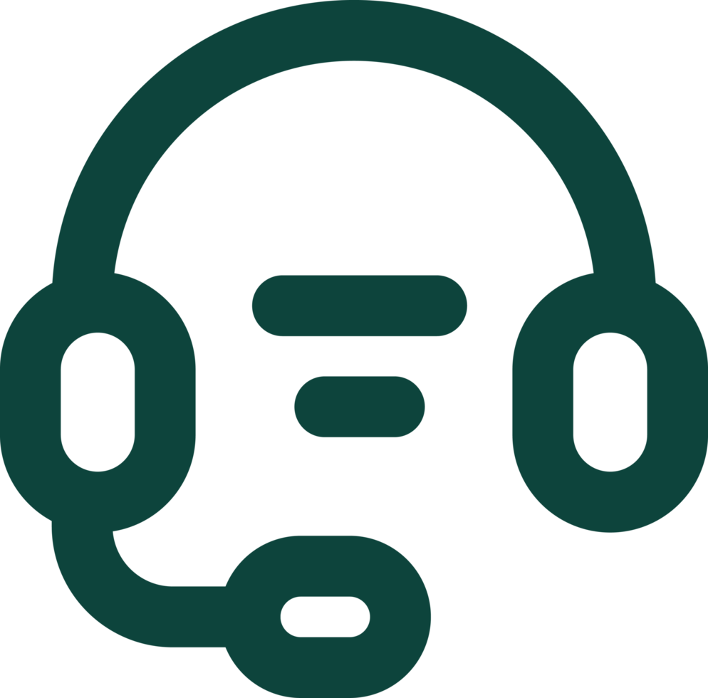 customer care service help and support center icon broken line style png