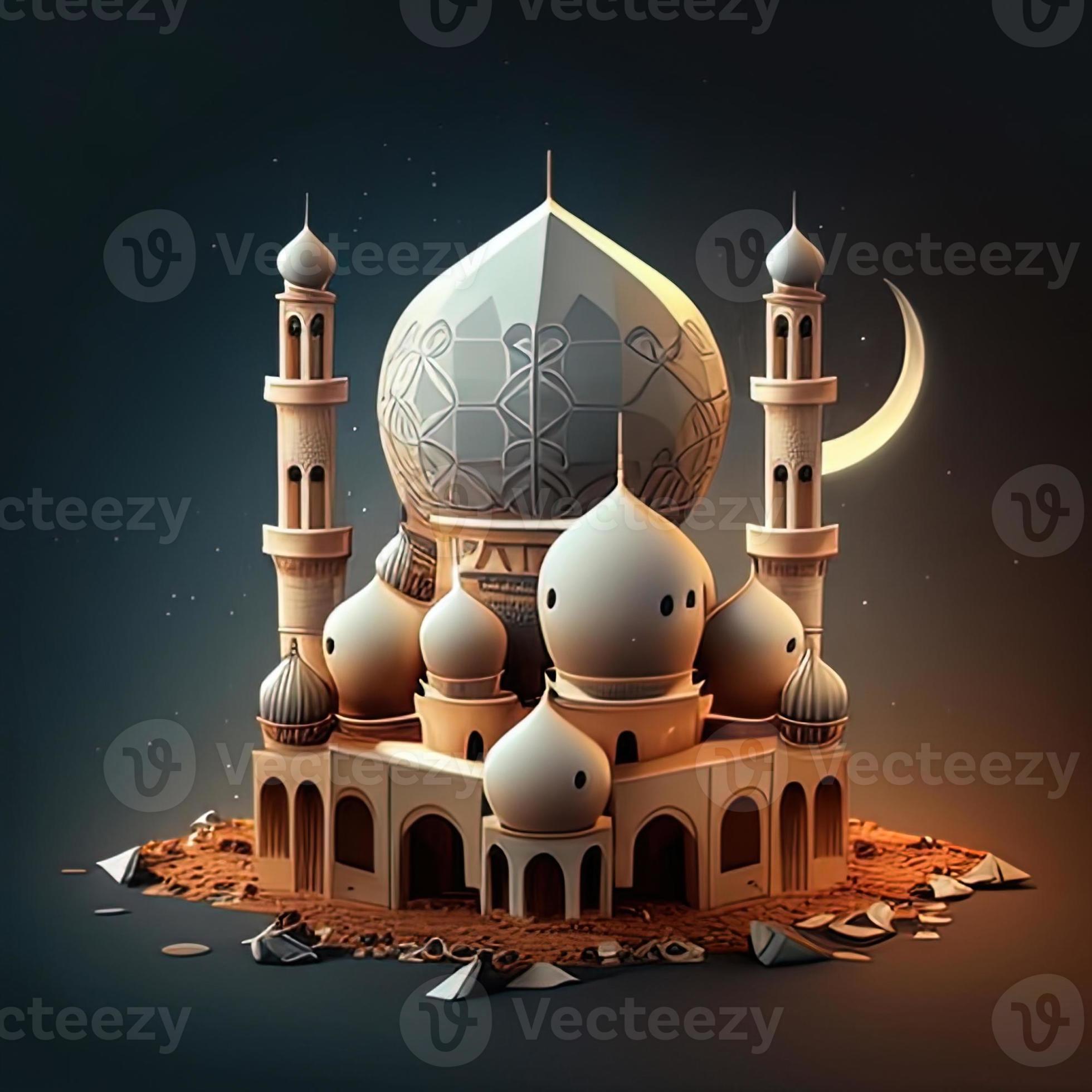 Allah Islam Religion Muslim Eid Ramadan Graphic by Chiplanay · Creative  Fabrica