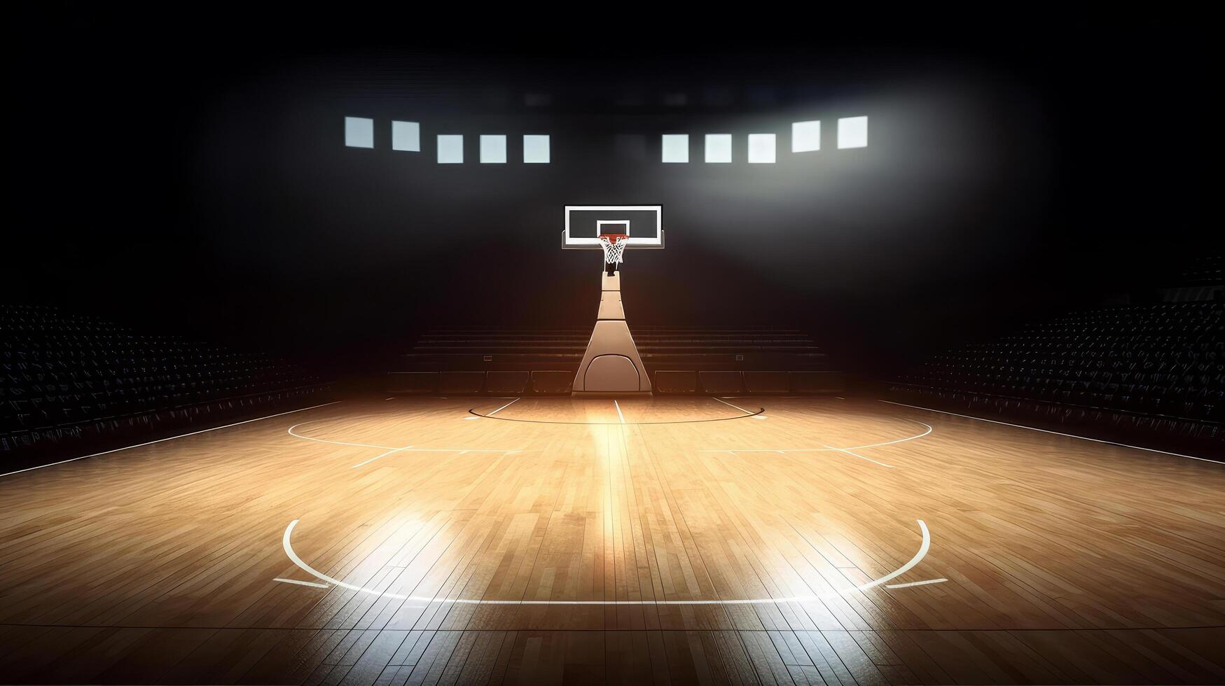 Basketball background. Illustration photo