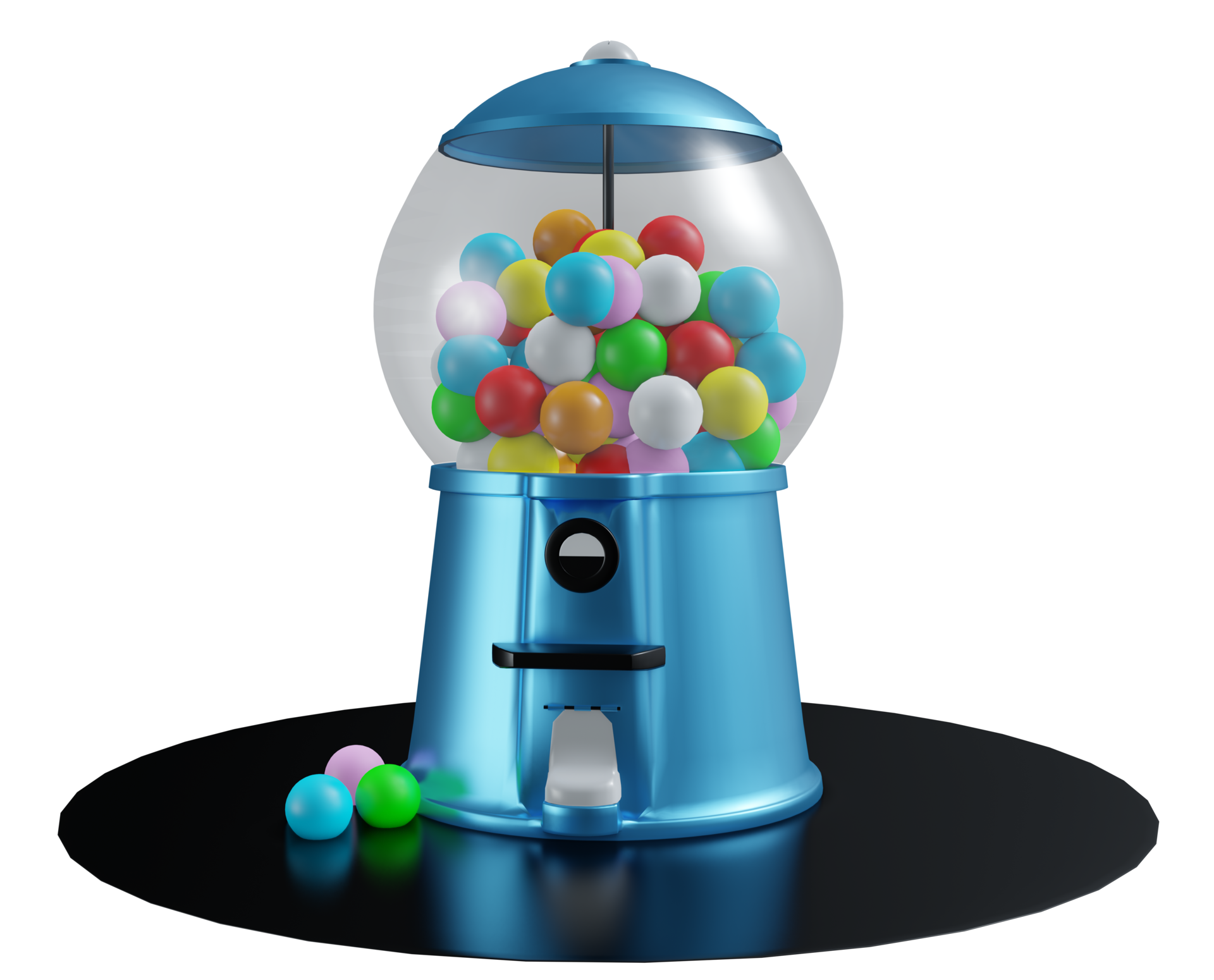 Free Candy machine high quality 3d render 22336726 PNG with Transparent