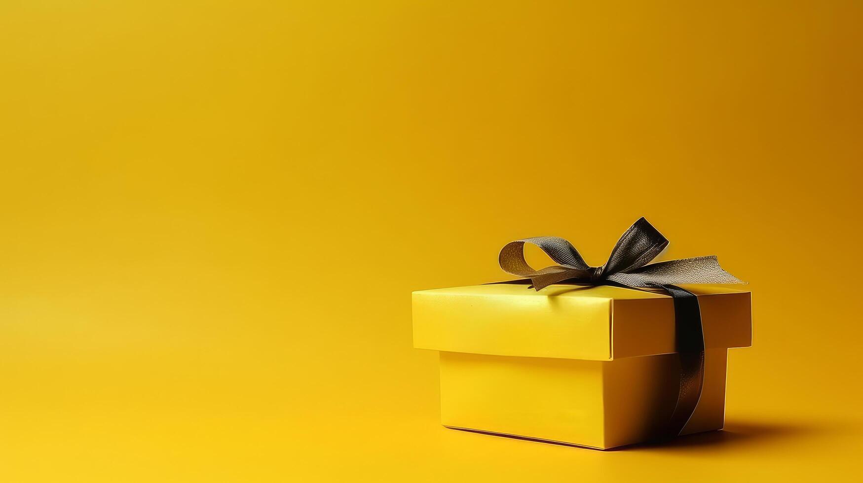 Holiday Background with Gift Box. Illustration photo