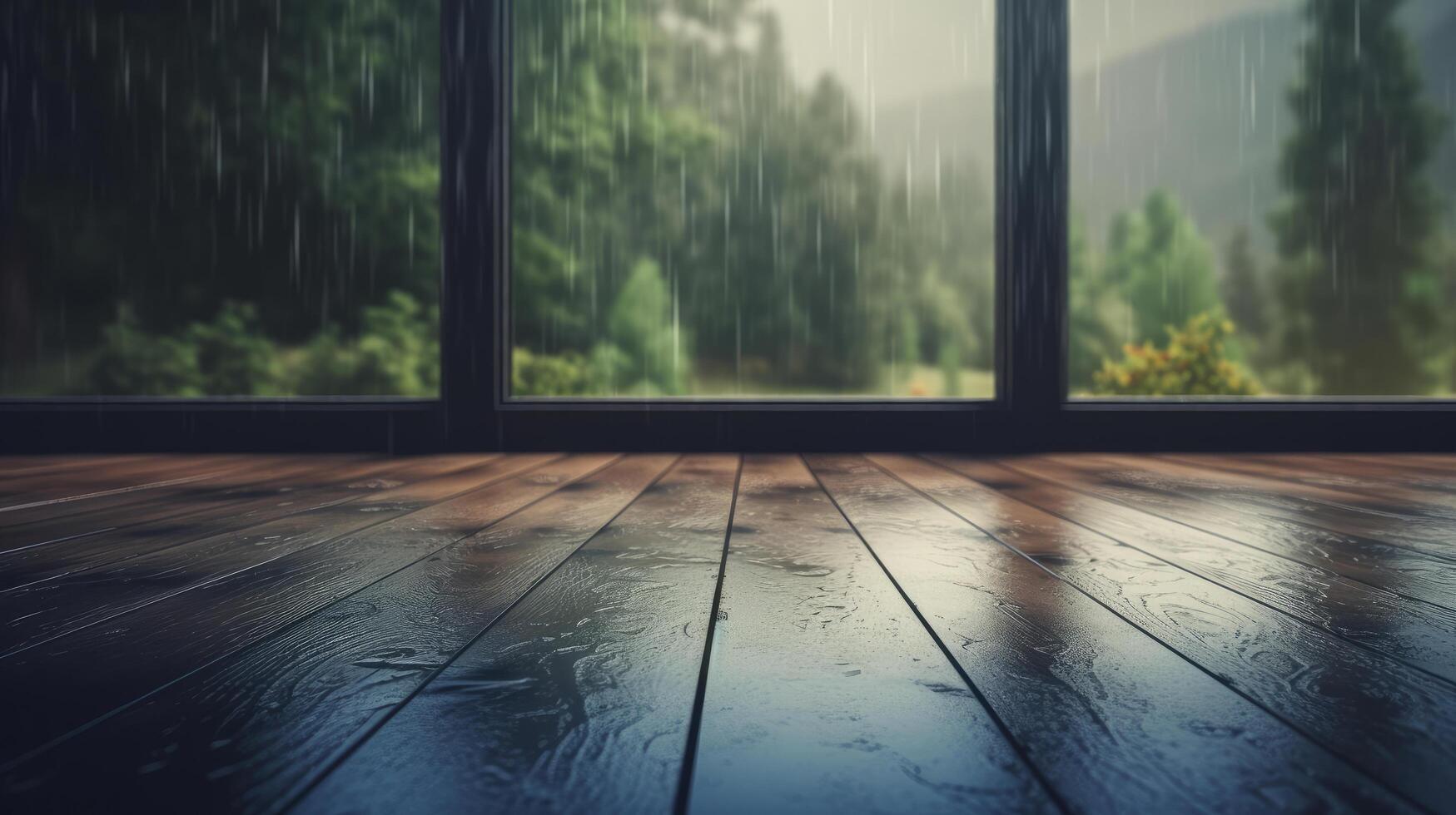 Summer rainy background. Illustration photo