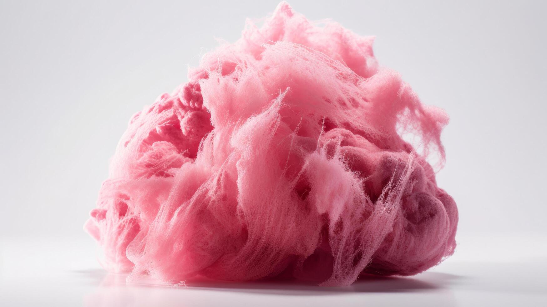 Pink cotton candy. Illustration photo