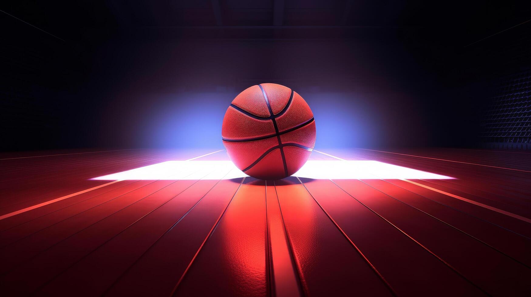 Basketball background. Illustration photo