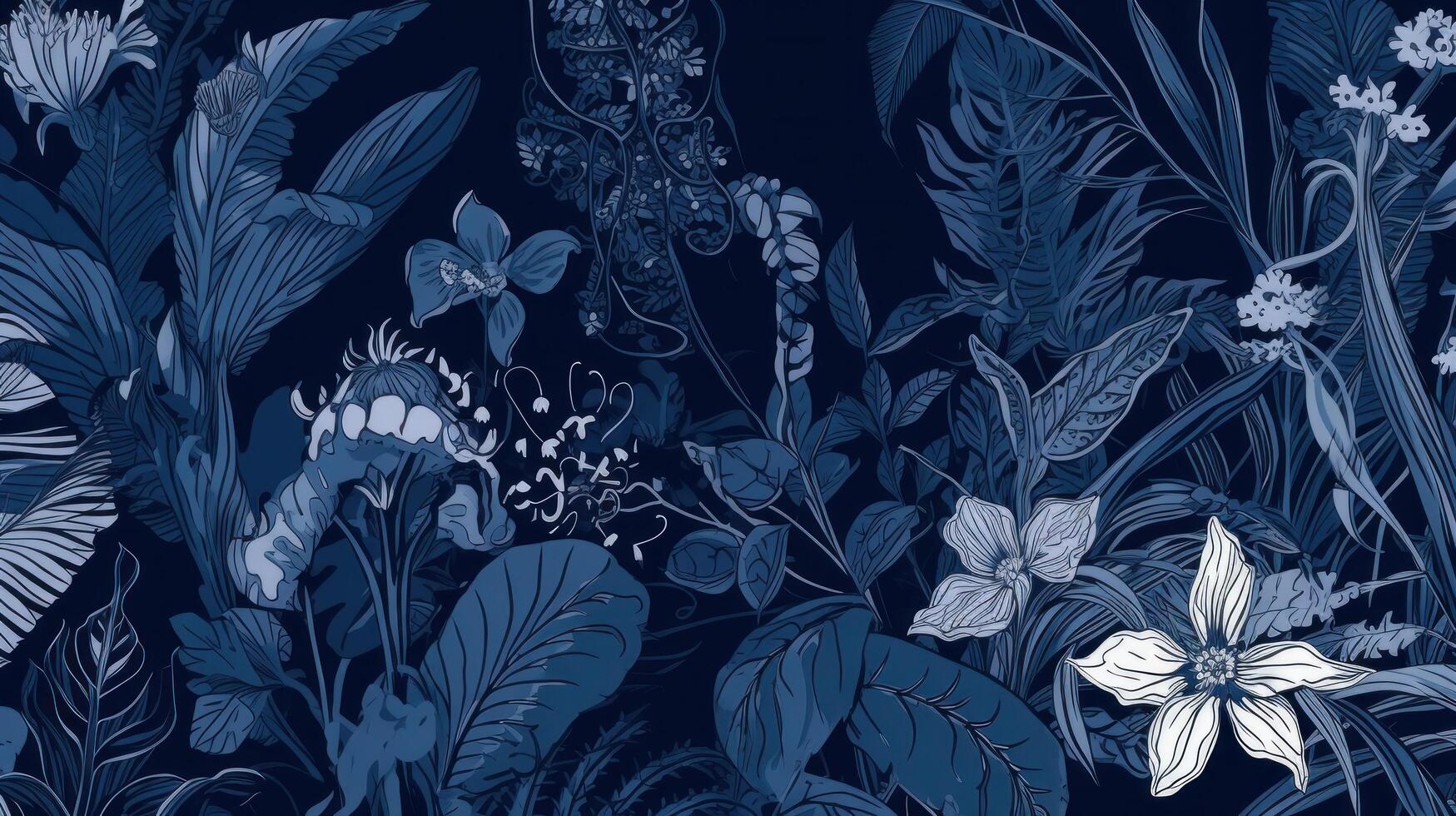 Natural floral background. Illustration photo