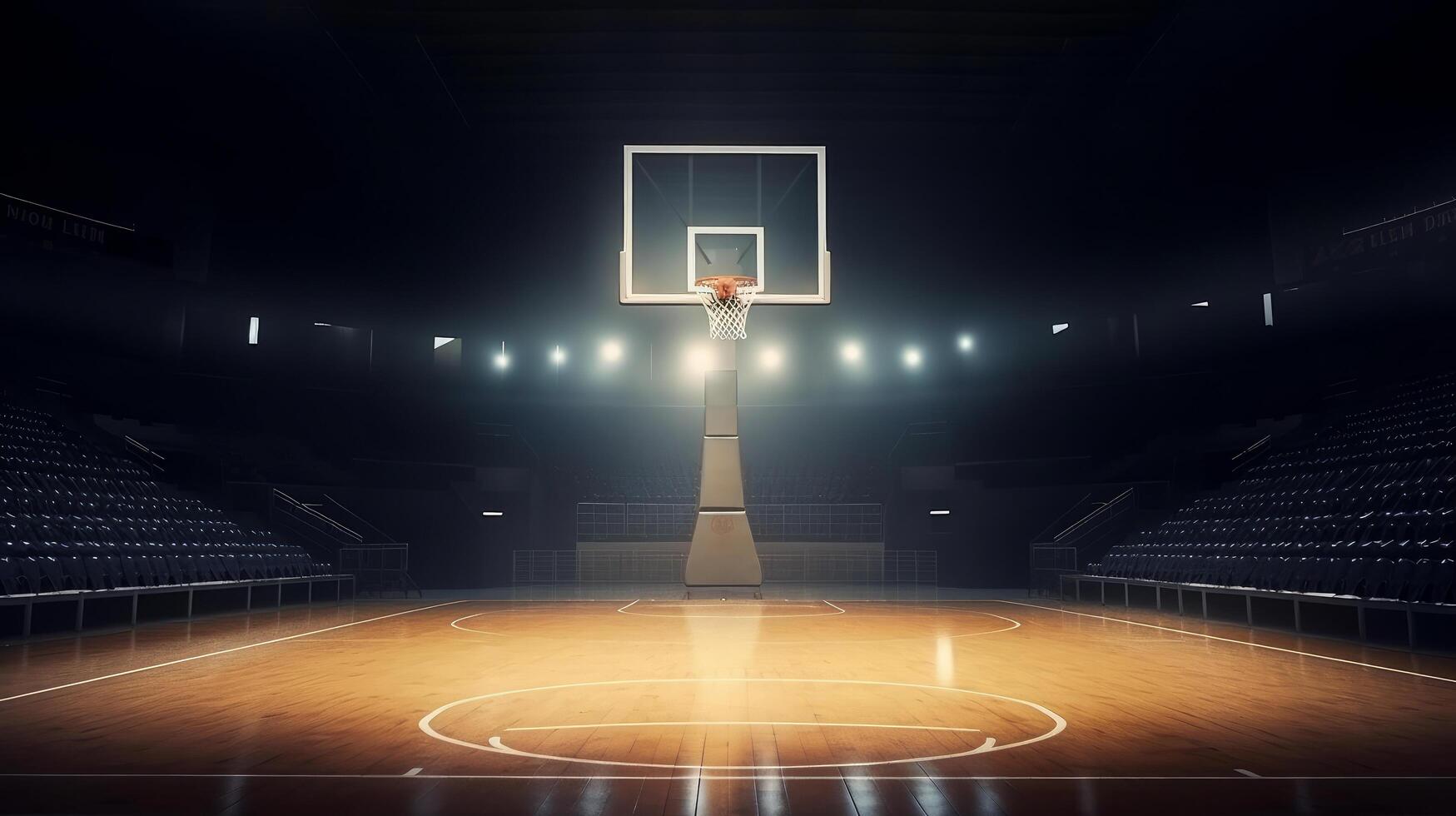 Basketball background. Illustration photo