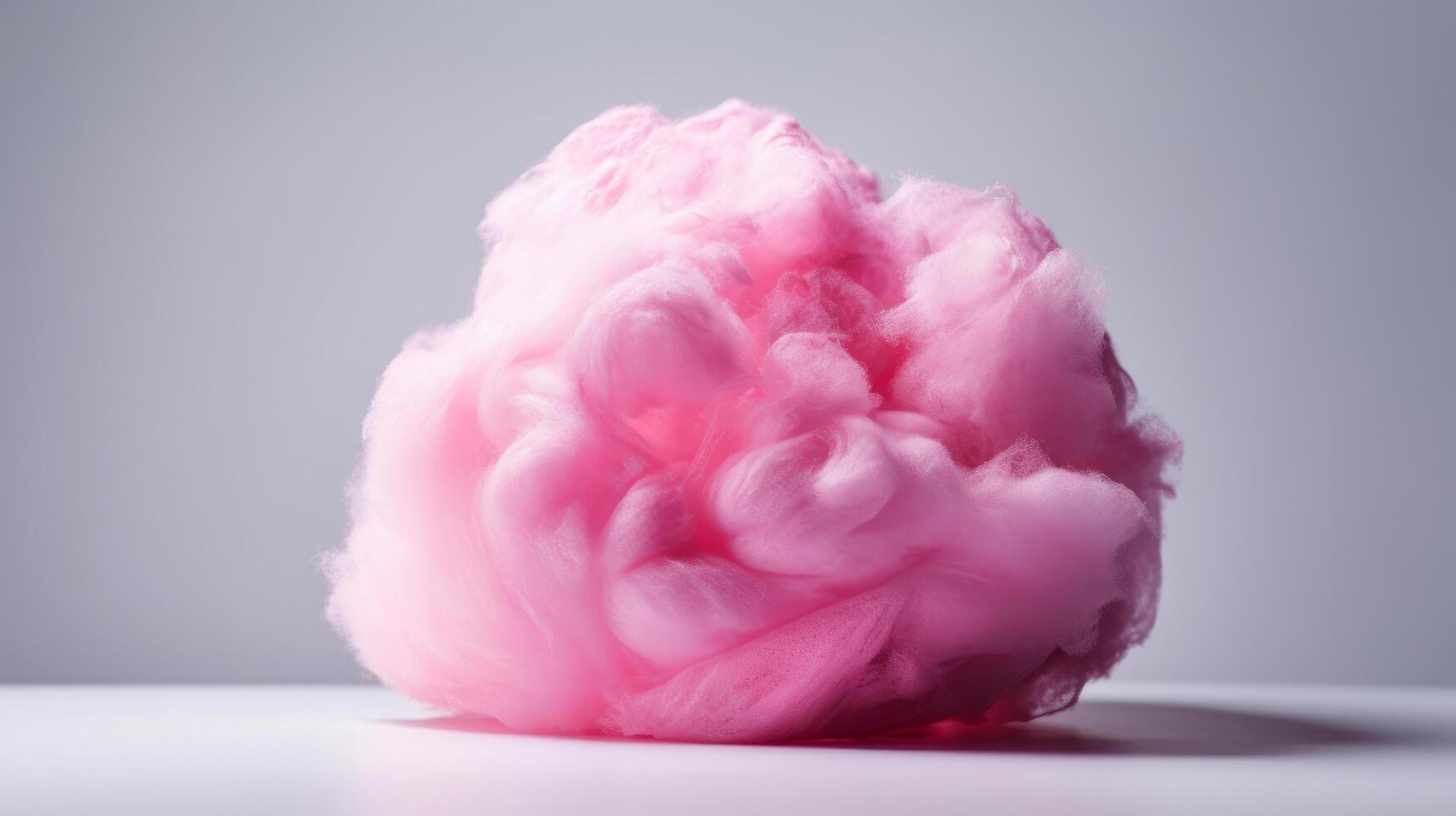 Pink cotton candy. Illustration photo