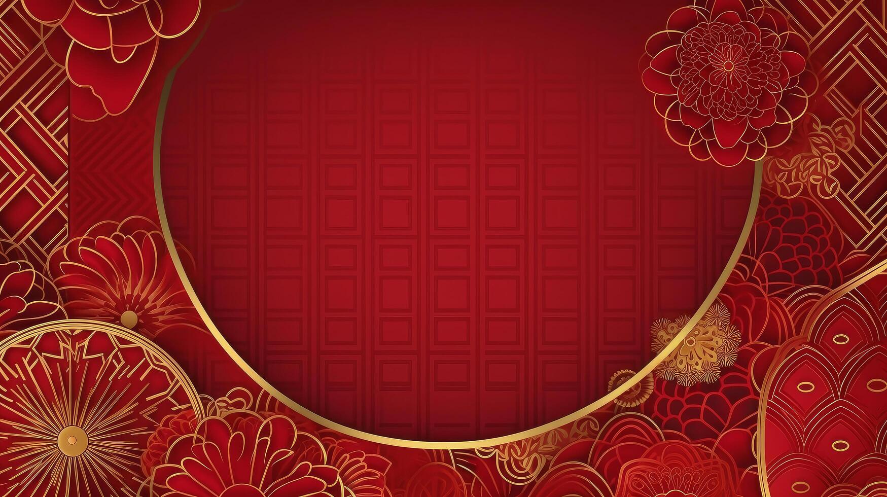 Chinese New Year Background with dragon. Illustration photo