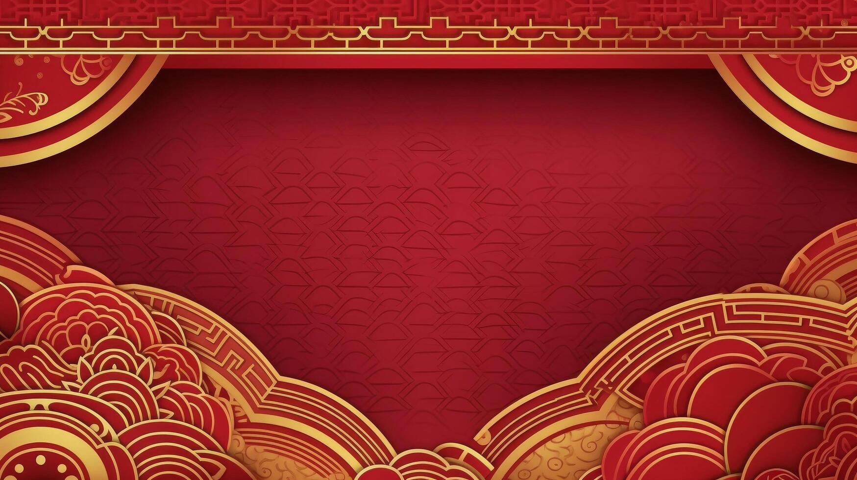 Chinese New Year Background with dragon. Illustration photo