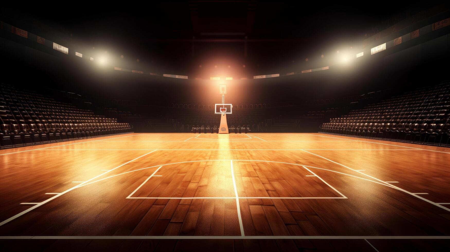 Basketball background. Illustration photo