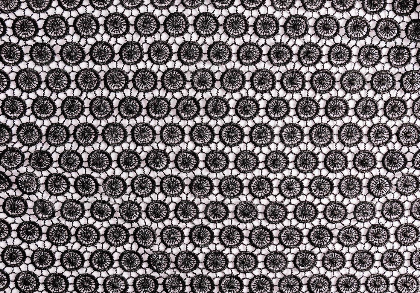 background illustration with a lace black pattern on a white background. Retro style. photo