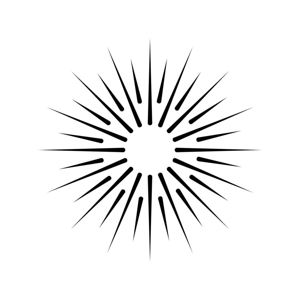 Firework vector icon design. Sparkles flat icon.
