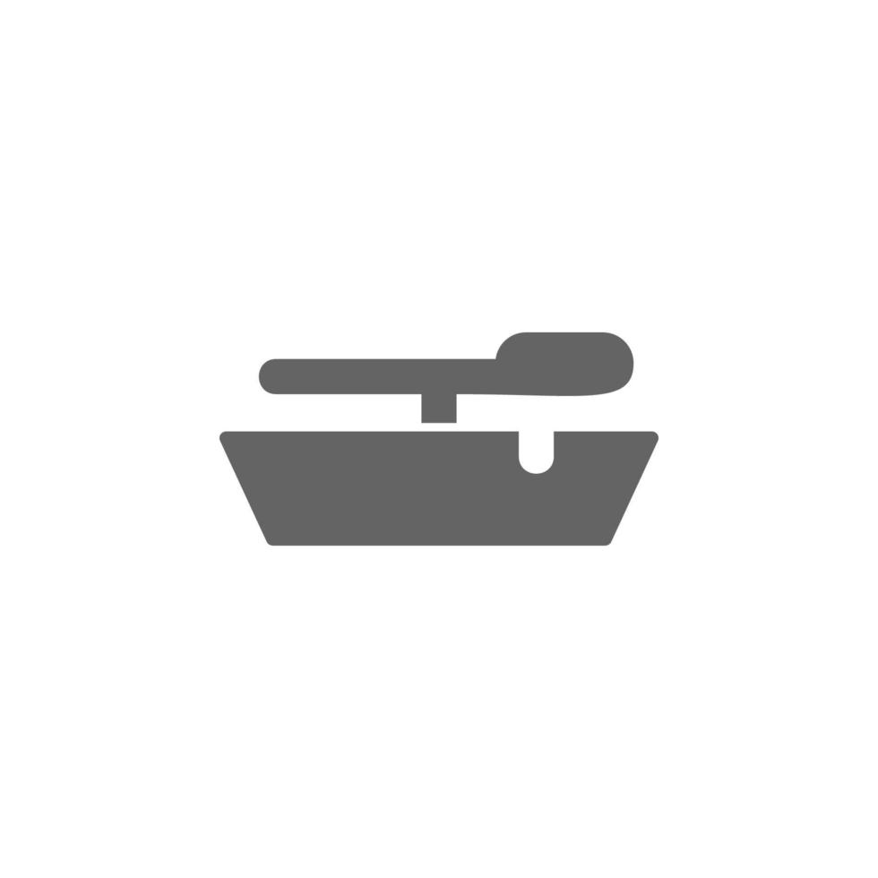 Boat, fishing, swim vector icon