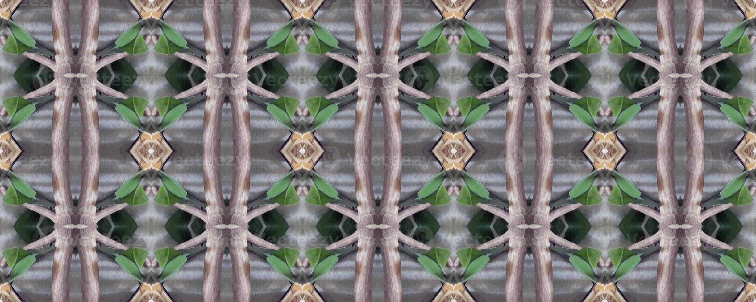 Seamless ornament. Plant elements. Modern style. Floral ornament. Seamless background. Seamless texture. Abstract background. Decoration. Creative background. Duplicate elements. Abstract texture photo