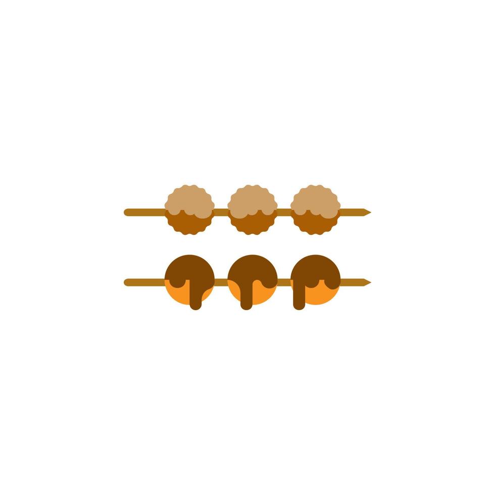 Meat ball vector icon