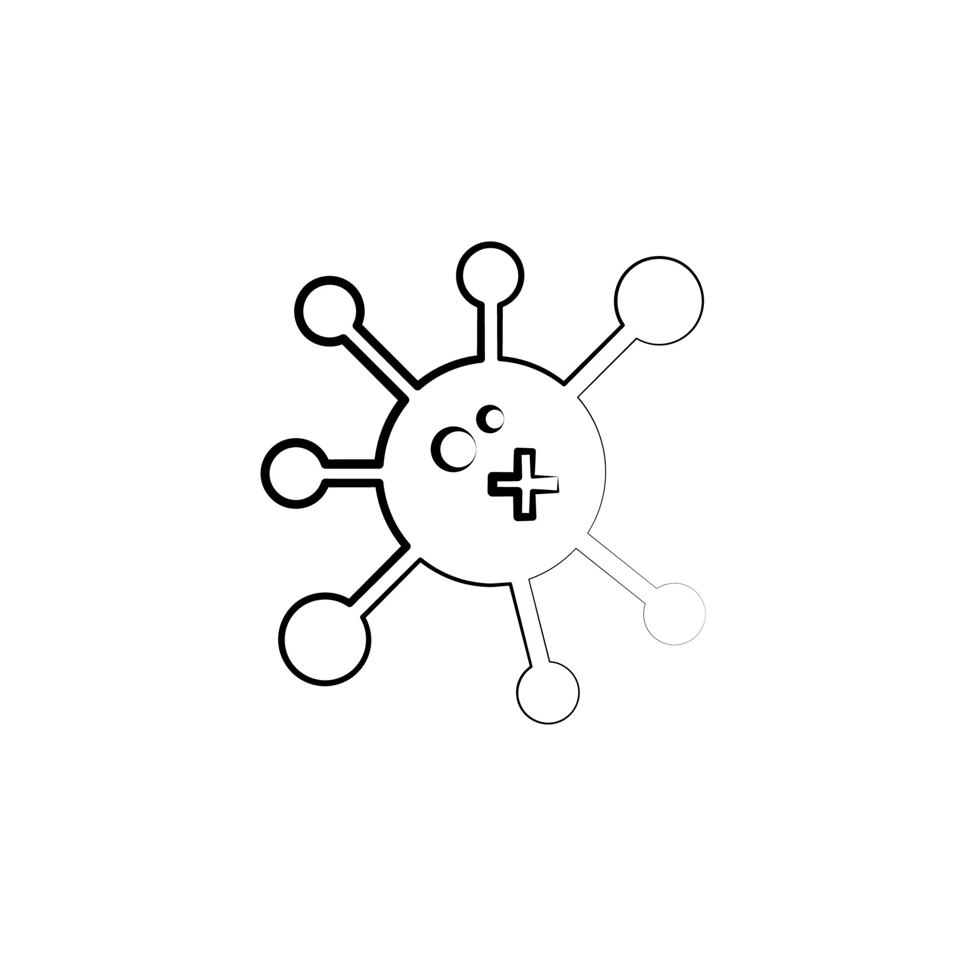 Viral Vector Icon 22339519 Vector Art At Vecteezy Viral Vector Icon 22339519 Vector Art At Vecteezy