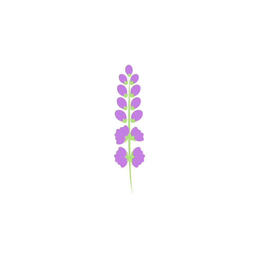 flower colored vector icon