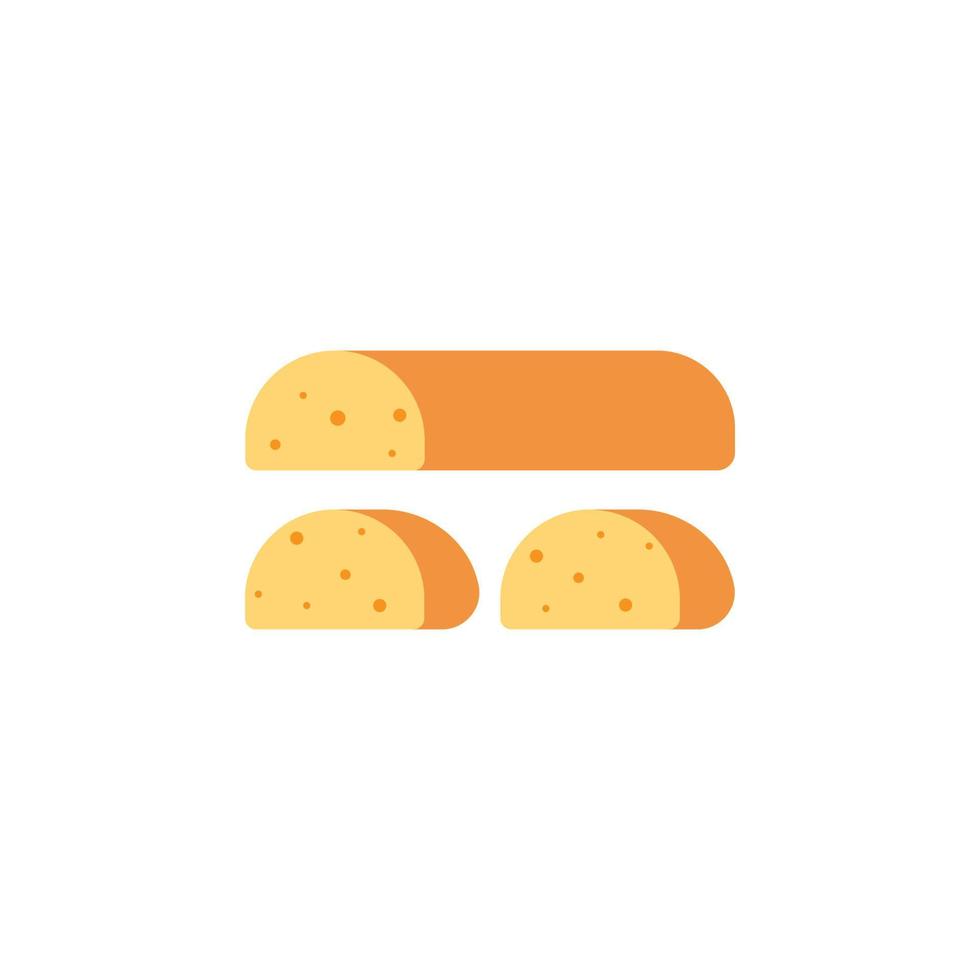 Food, marzipan vector icon