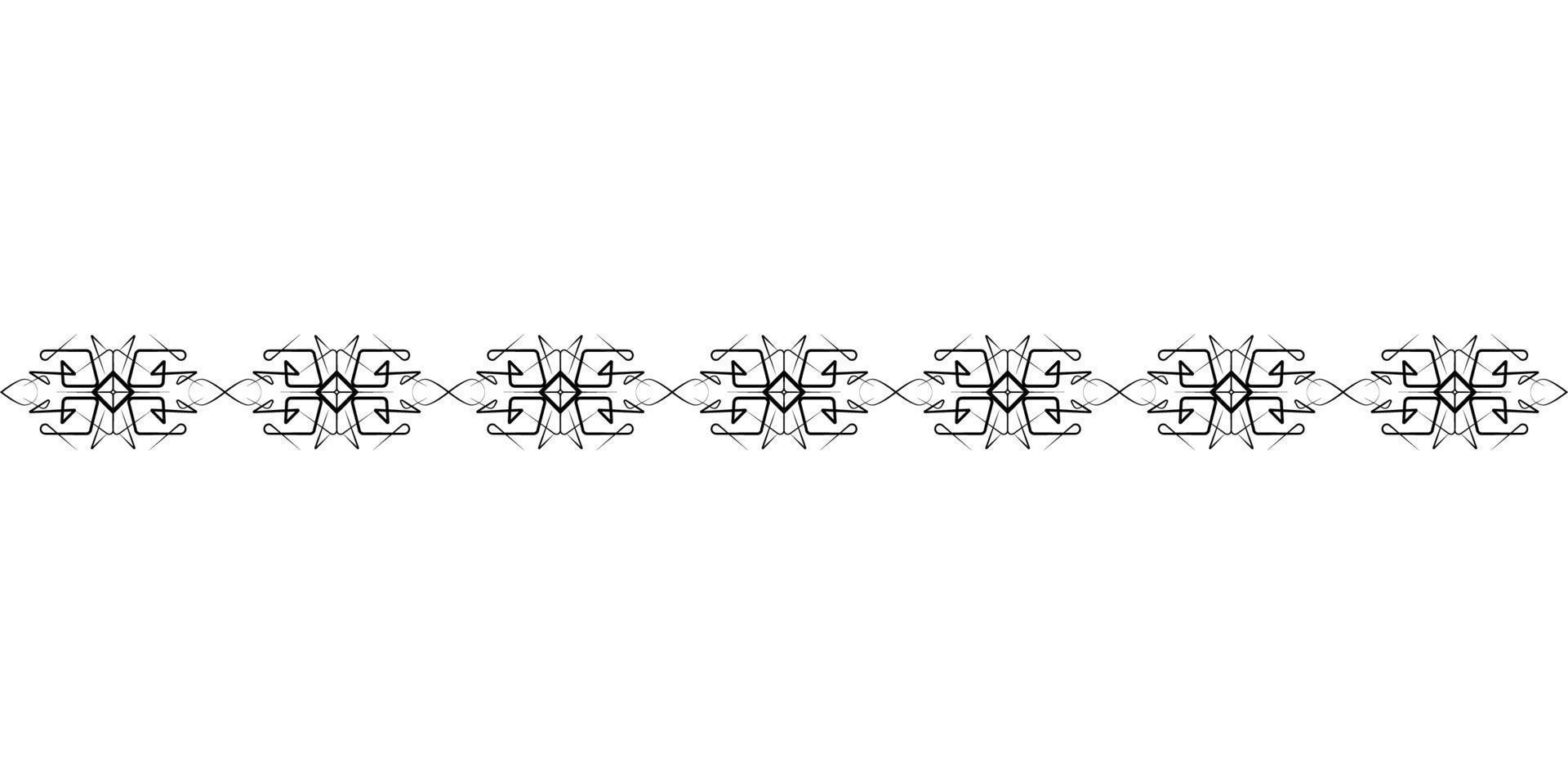 Decorative elements, text dividers, hand drawn vector icon
