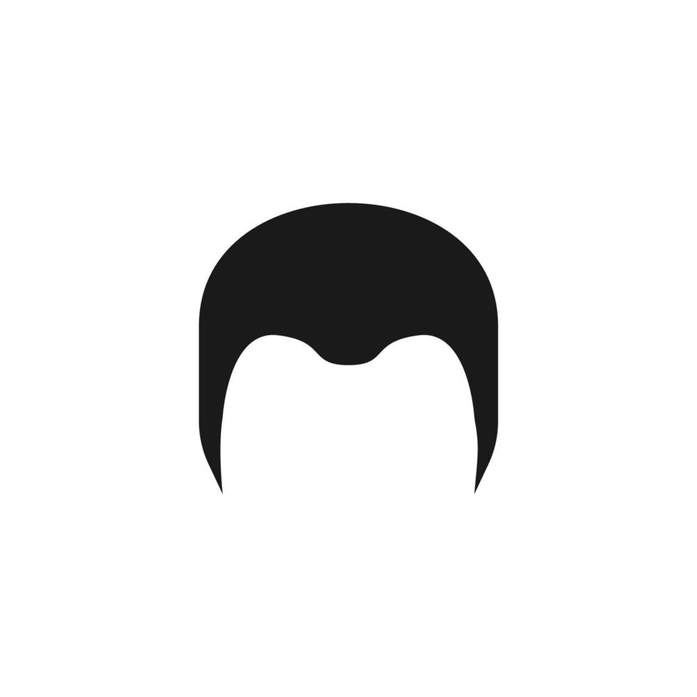 hair, woman, haircut, crew cut vector icon