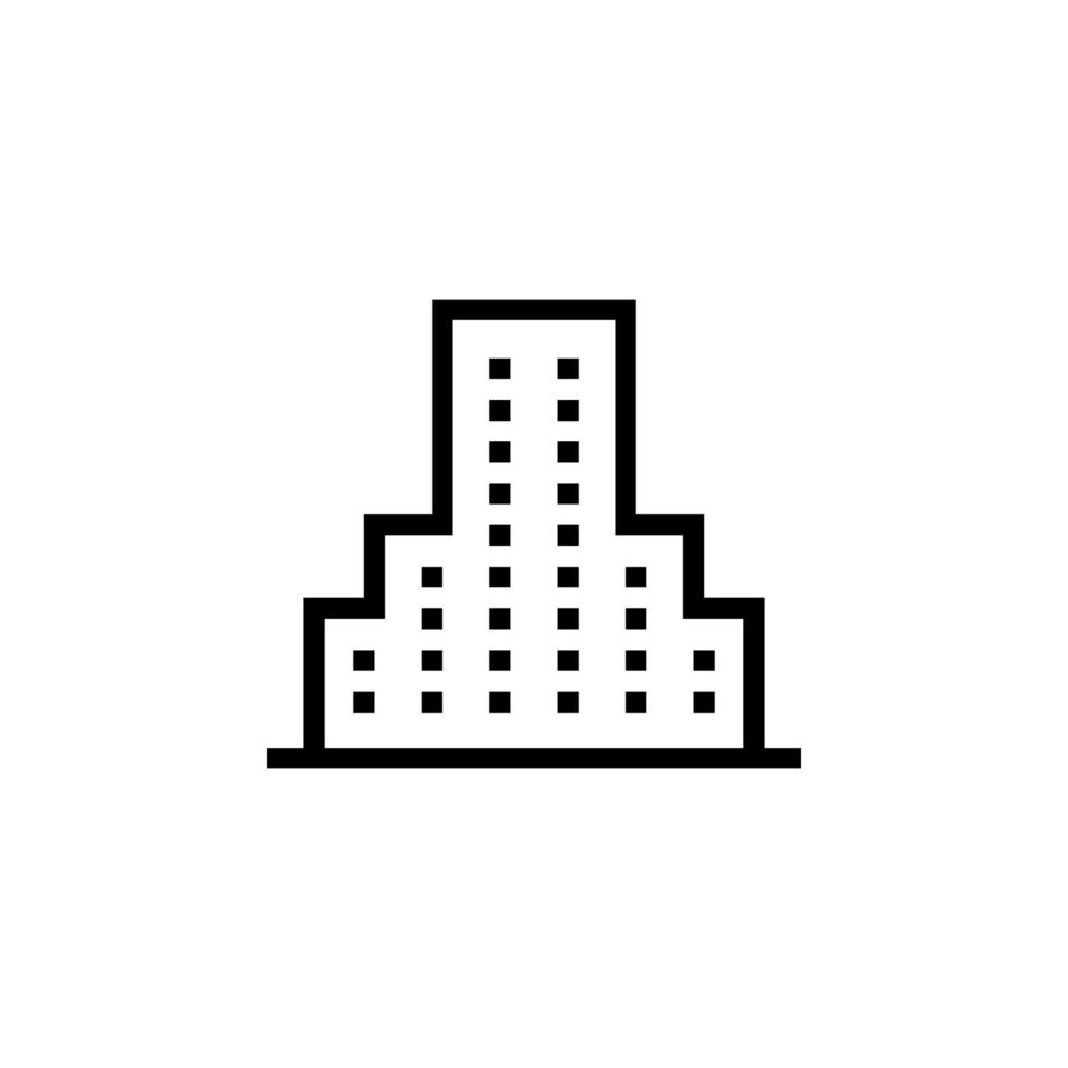 Building vector icon