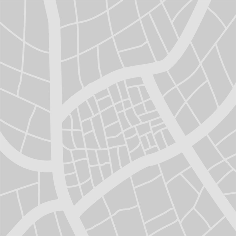 City street map background vector icon