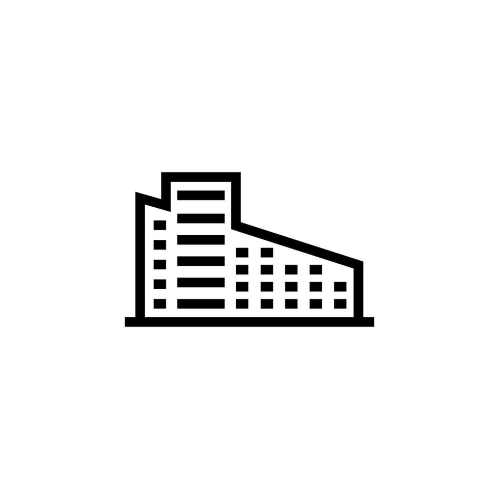 Building vector icon